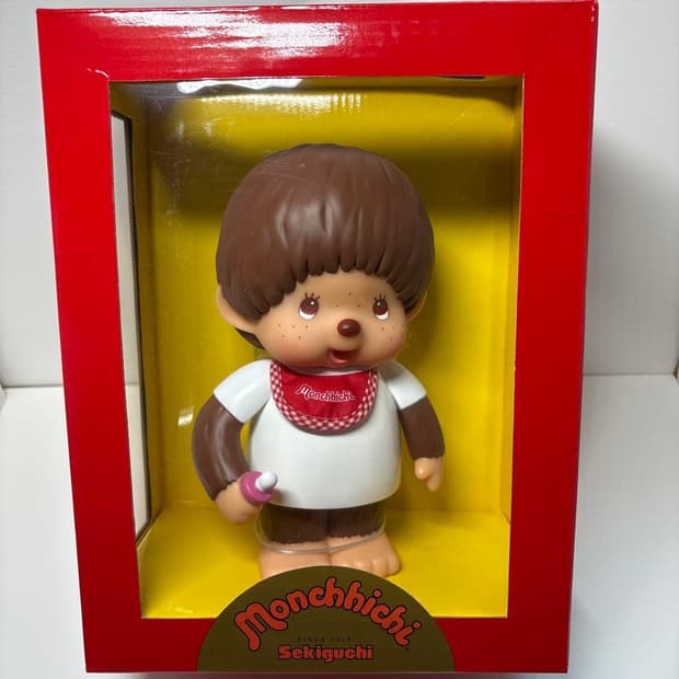고전 몬치치 저금통 피규어 인형