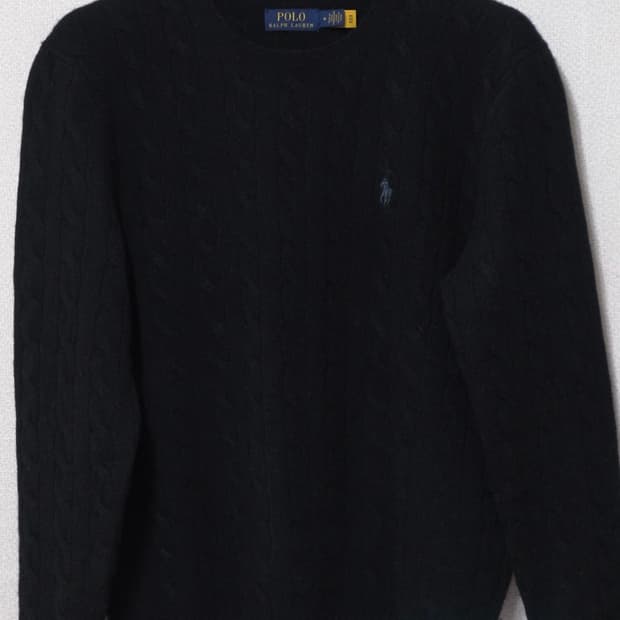 폴로 랄프로렌 캐시미어 울 니트 M