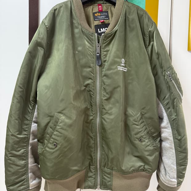 [2XL]LMC X 알파인더스트리 MA-1 Olive