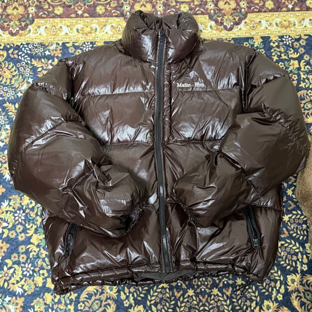 [L]마뗑킴 패딩 다운 점퍼 브라운