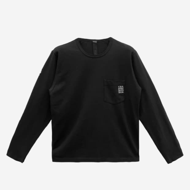 크롬하츠 GRP 포켓 루닉 롱슬리브 티셔츠 블랙 M