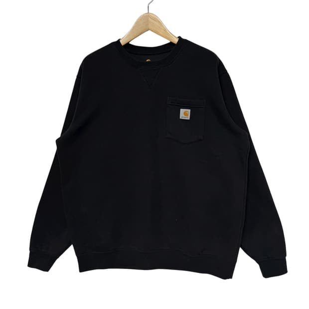 칼하트 포켓로고 맨투맨