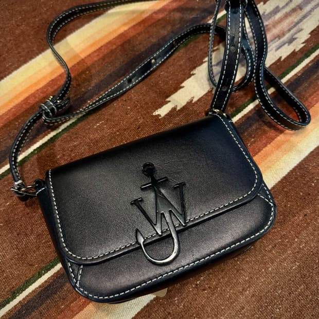 JW Anderson Anchor Logo Leather Mini Bag