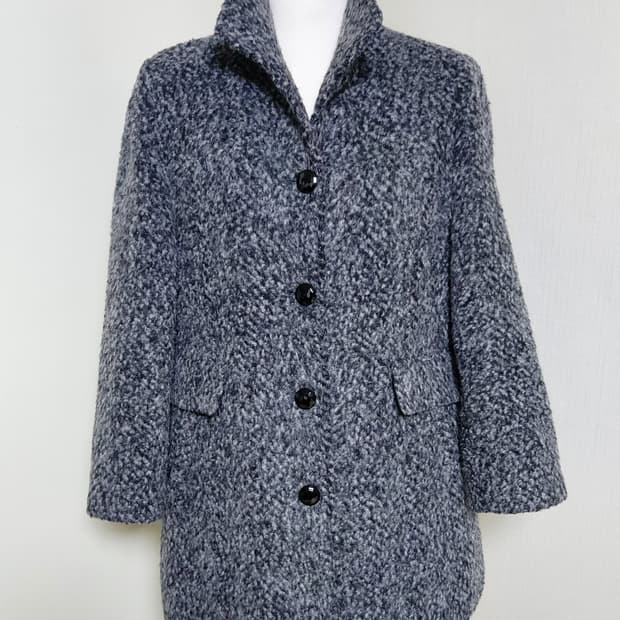 이신우 ICINOO 여성 울 트위드 코트(99)

