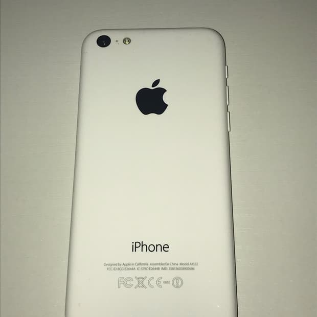 아이폰 5c 8gb 화이트 무음