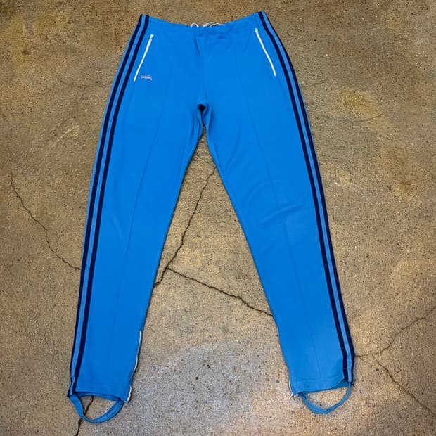 70s Made in USA 아디다스 OG 빈티지 유로파 트렉팬츠