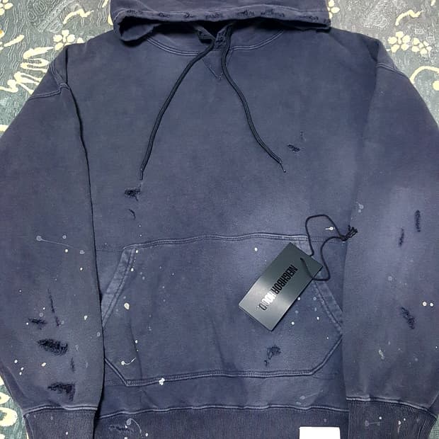 네이버후드 데미지 세비지 후드