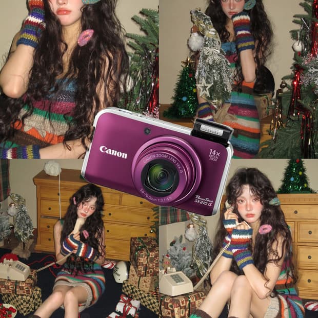 고급형!인기) canon powershot sx210 is 빈티지디카