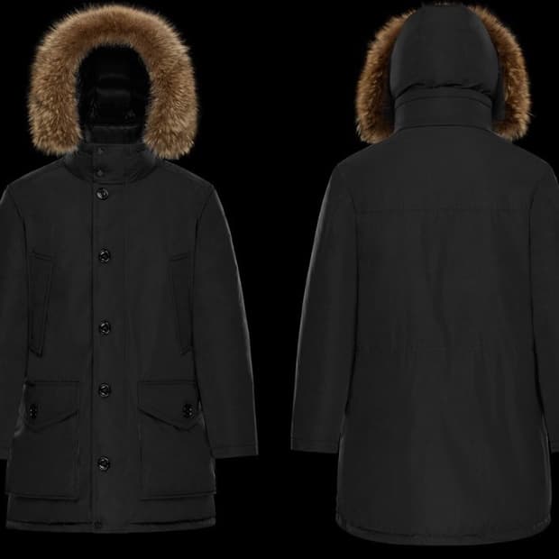 몽클레어 리버 야상 패딩 1사이즈 95-100 m-65