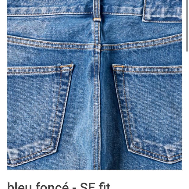 (30) mer bleu fonce - SE fit 새상품 판매 머듈