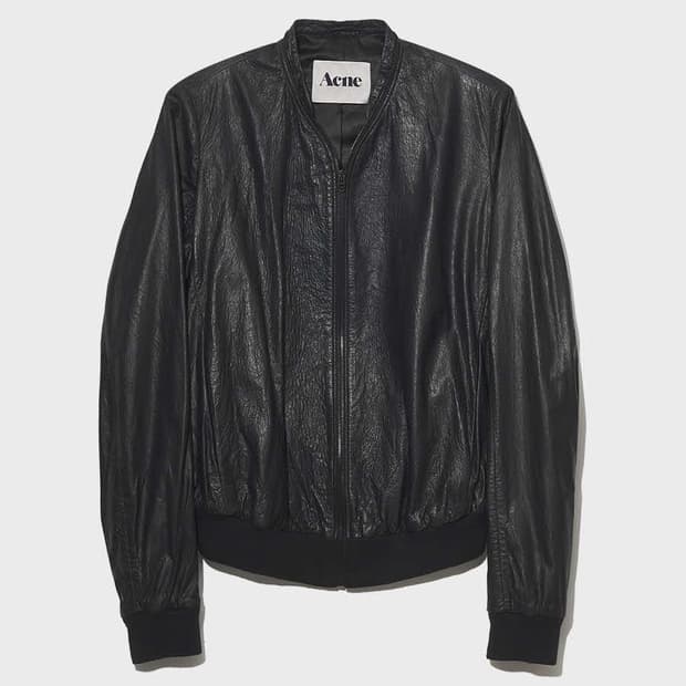 ACNE STUDIOS leather jacket