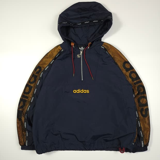 아디다스 올드스쿨 아노락 바람막이 