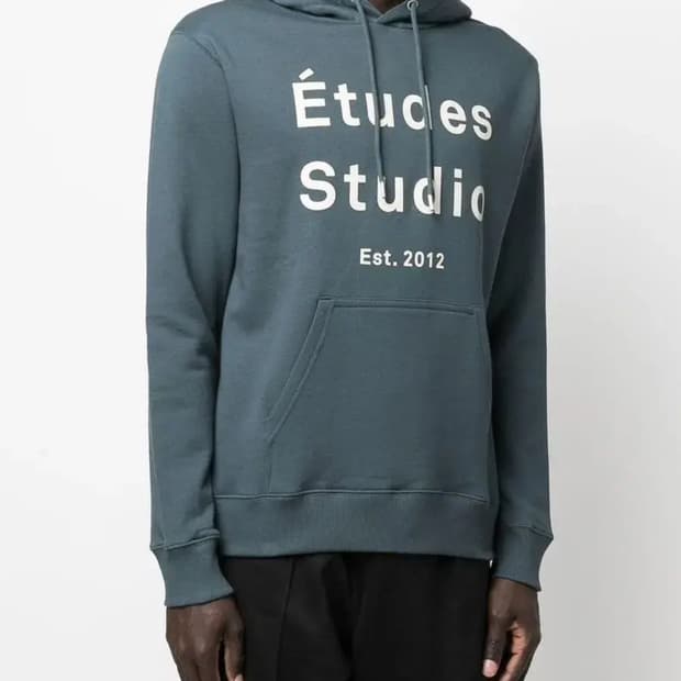 Etudes studio 후디 터콰이즈 M