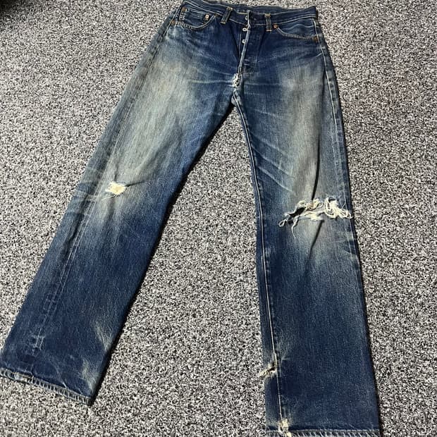 vintage levis 501 555 san francisco bigE
