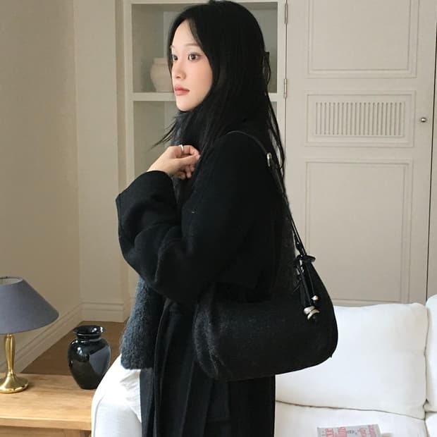 아브라함문 울 핸드백