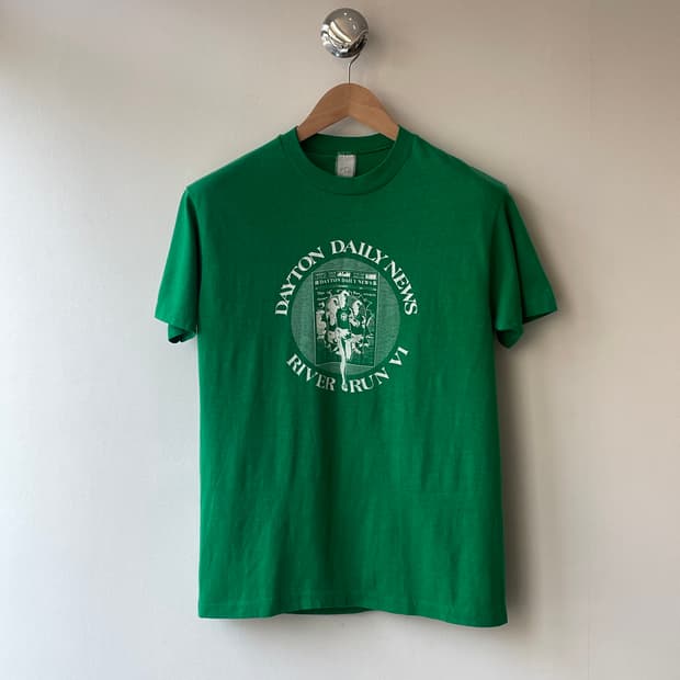 80s“Dayton Daily News River Run” T-shirt