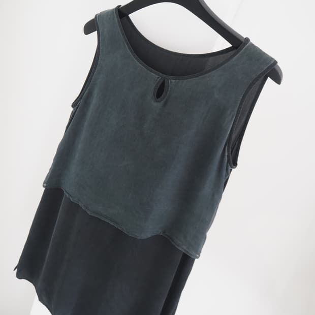 vintage silk top 