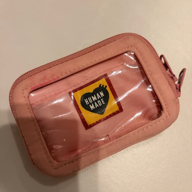 휴먼메이드 카라비너 카드케이스 핑크