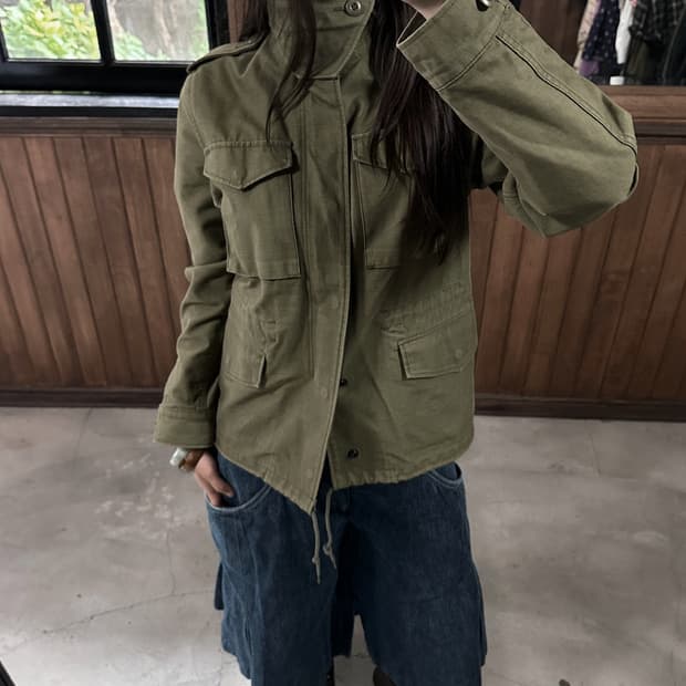 HYKE military field jacket