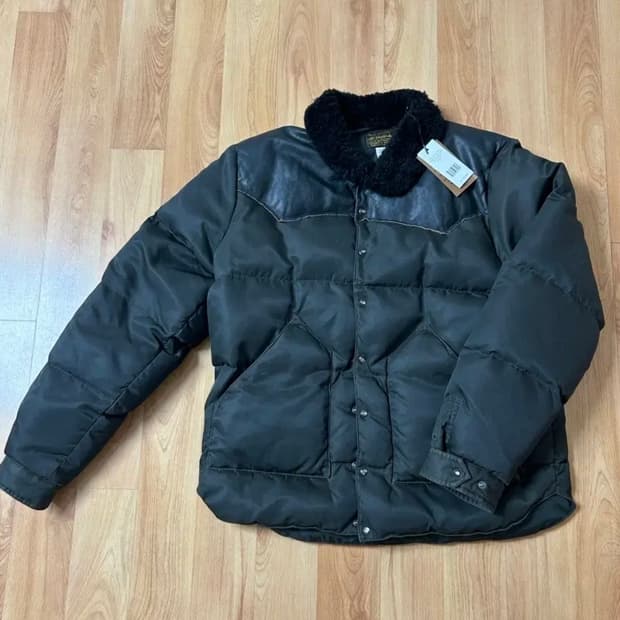 rrl 레더요크패딩