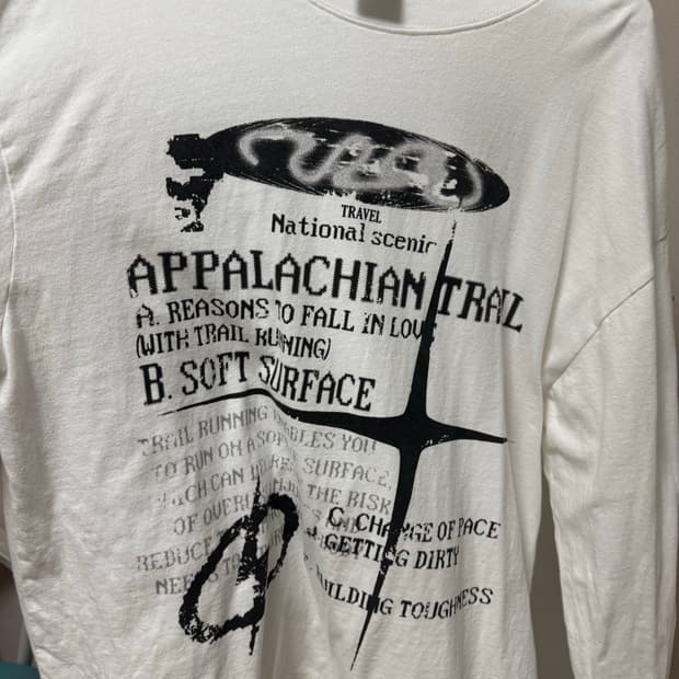 트래블 리즌 트레일 긴팔 티셔츠 크림 S