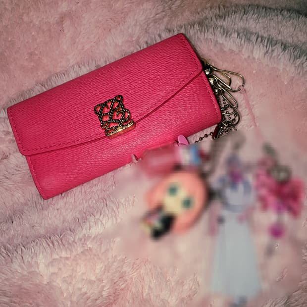 루이까또즈 빈티지 핑크지갑