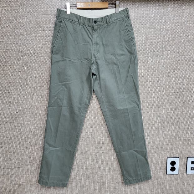 32인치 유니클로 면바지 치노팬츠