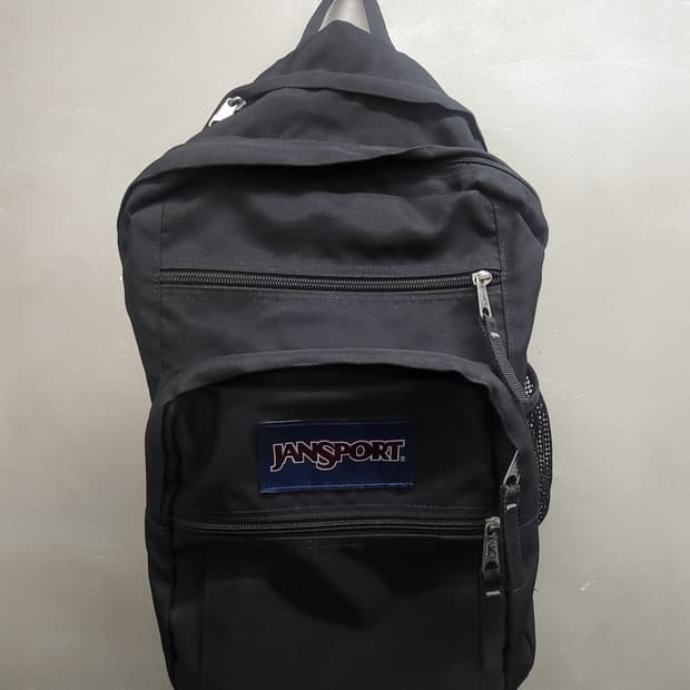 잔스포츠 백팩 검정 