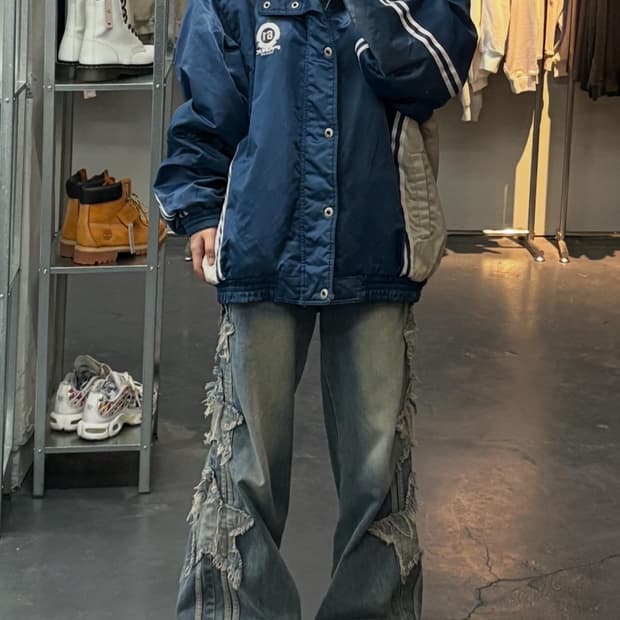 나이키 올드스쿨 박찬호 바시티재킷 A2063