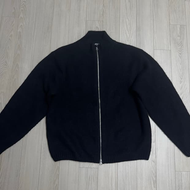 스투시 니트 집업 L