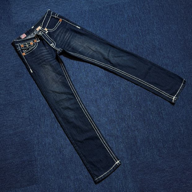 트루릴리젼 포켓 포인트 데님팬츠