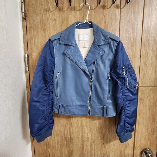 (1)여성 산드로 양가죽 자켓