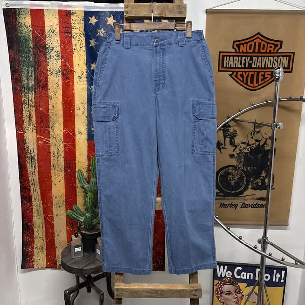 00s 엘엘빈 컴포트 웨이스트 코튼카고 유틸리티 팬츠 N759