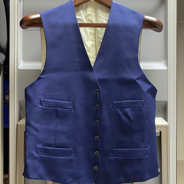 랄프로렌 폴로 수트 베스트 (네이비 / 40R)