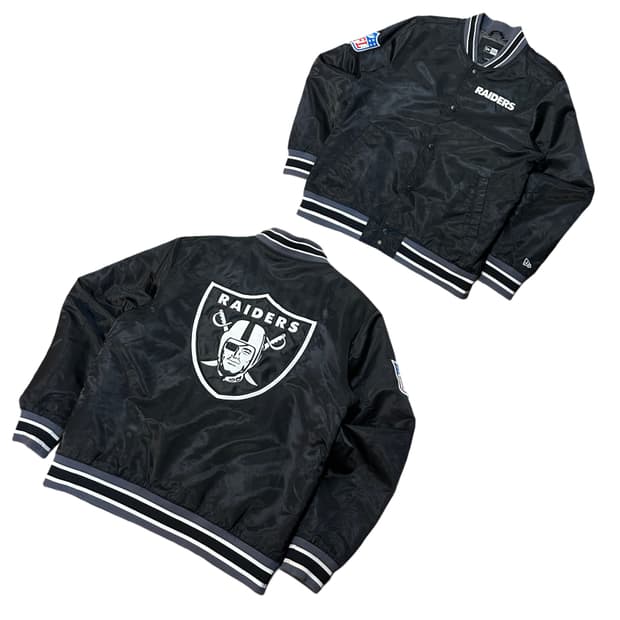 뉴에라 레이더스 바시티 자켓 (XL) 올드스쿨