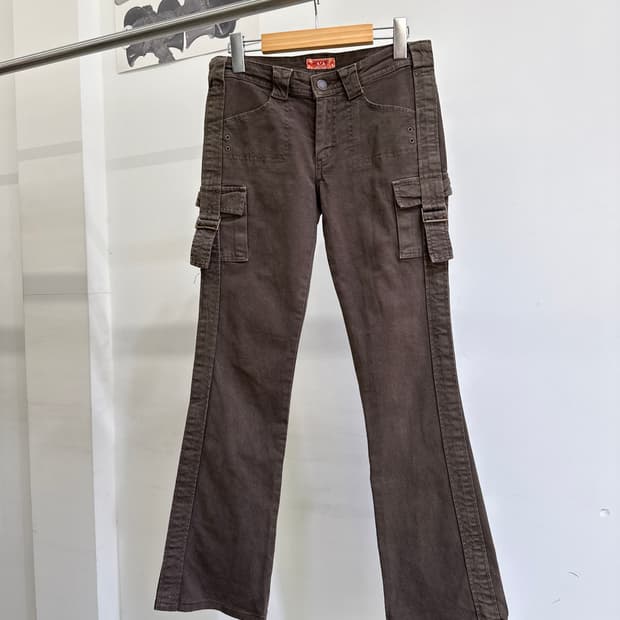 빈티지 WOW (Made in Japan) 카고 부츠컷 팬츠