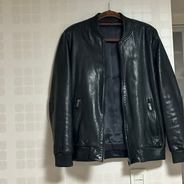 트루젠 양가죽 자켓 105