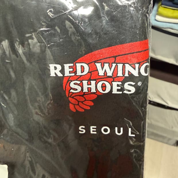 [XL] 레드윙 서울 티셔츠 블랙