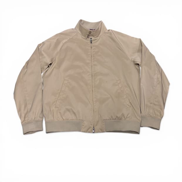 XL 유니클로 베이지 블루종 해링턴 자켓