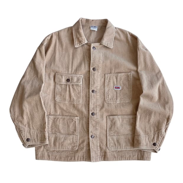 빅맥 코듀로이 커버올 자켓