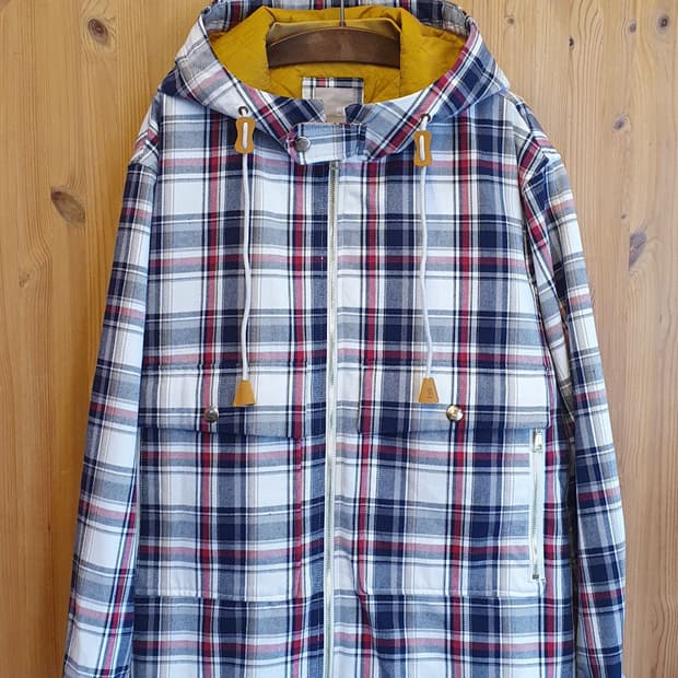 100.빈폴 퀼팅 후드점퍼