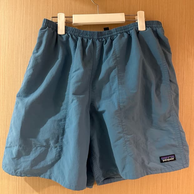 파타고니아 7인치 팬츠 피죤 블루