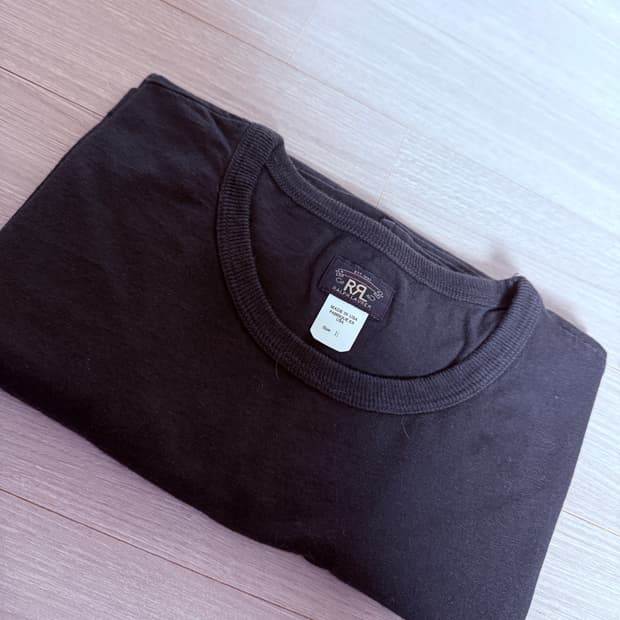 rrl 더블알엘 투팩 블랙 xl