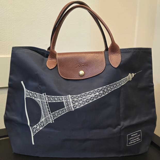 롱샴 에펠탑 르 플리아쥬  토트백