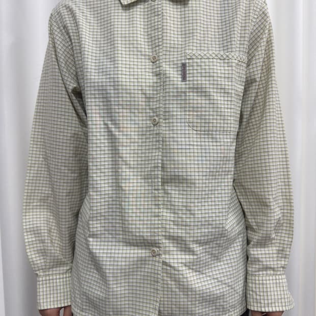mont-bell check shirt