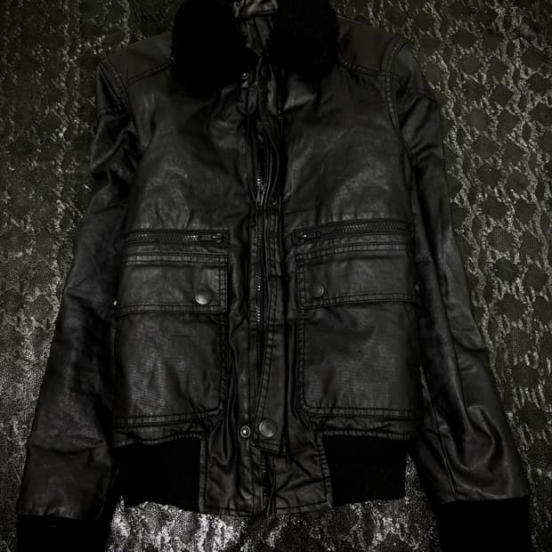 Opium Fur Trimming Gimmick Padded Jacket