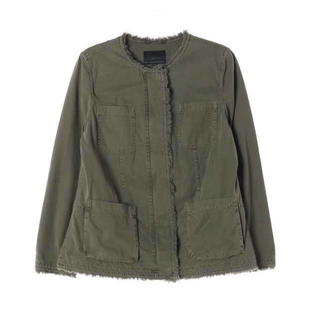 바나나리퍼블릭 빈티지 무드 노카라 자켓 M