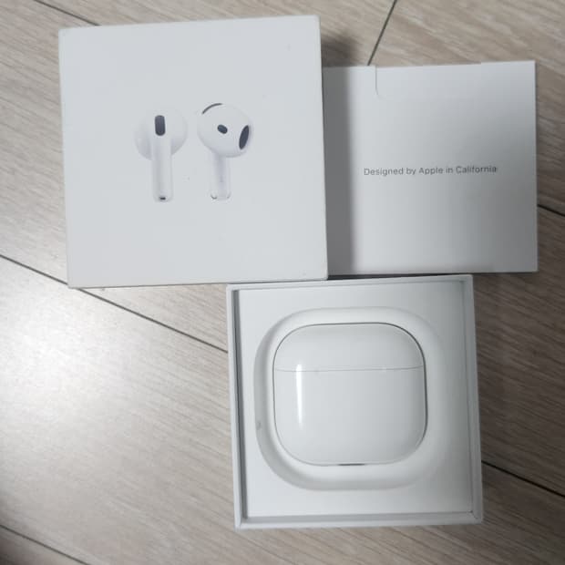 에어팟4세대 본체(일반모델)+박스