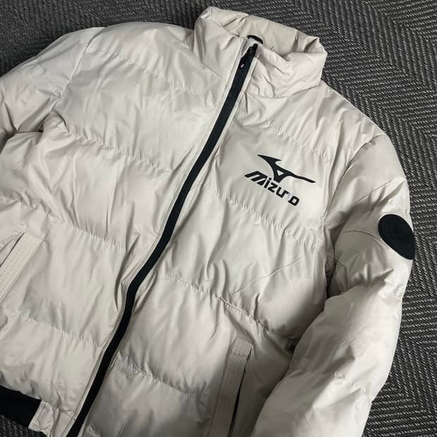 미즈노 빅로고 다운 푸퍼 패딩 점퍼y 4181