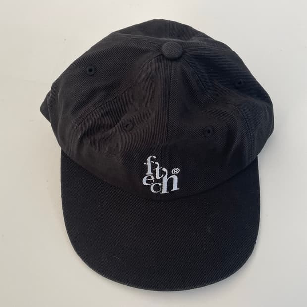 페치선데이 로고 코튼캡